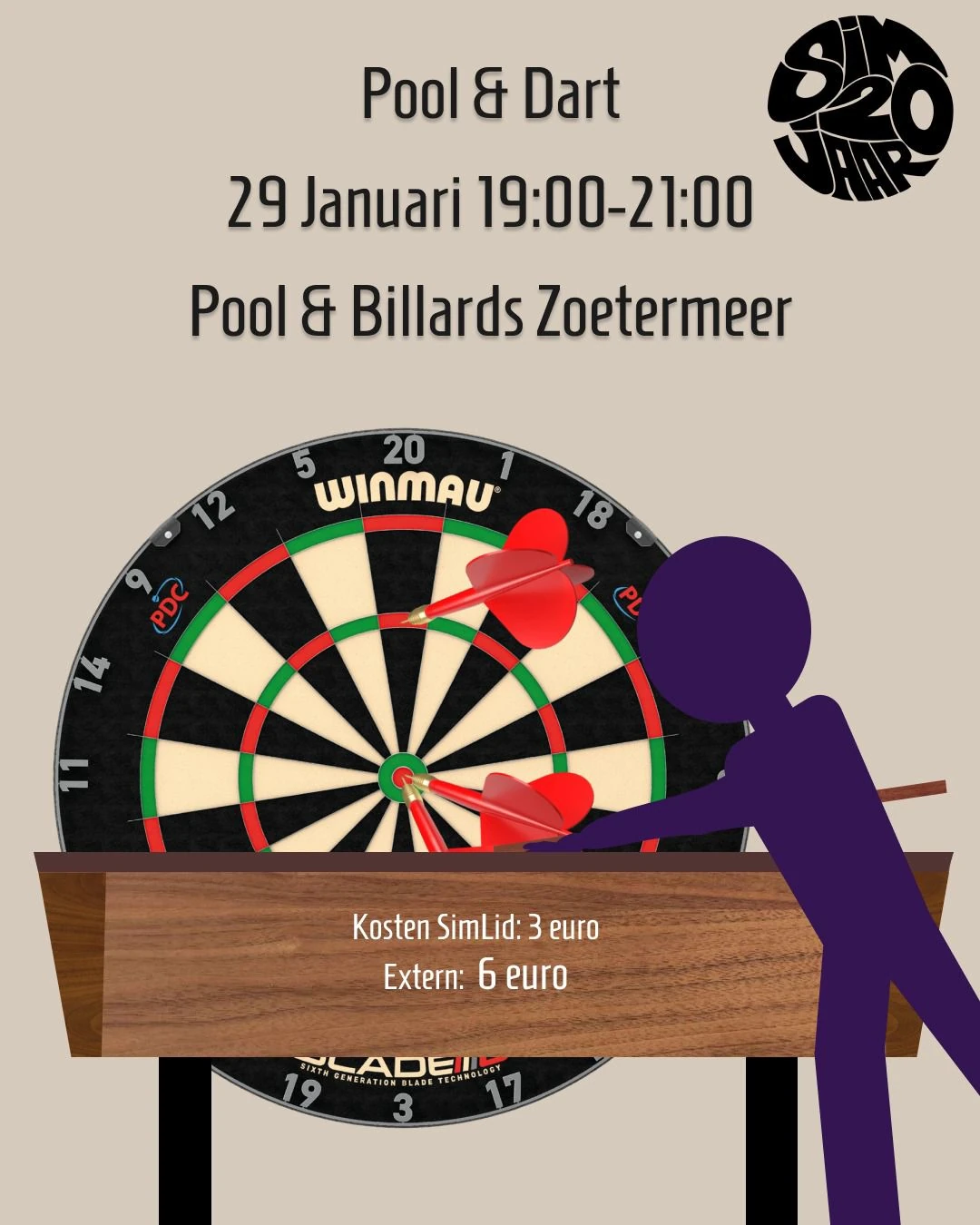 Poster Poolen Zoetermeer